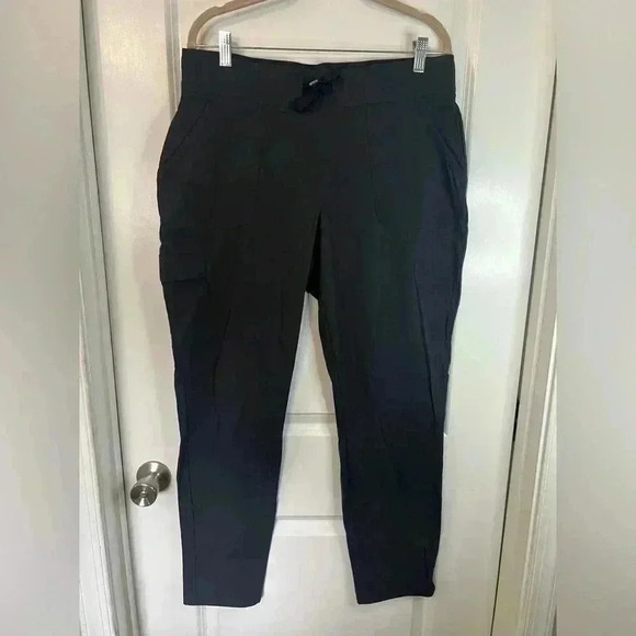 Spanx Women’s Navy Look At Me Moto High-Rise Compression Leggings - Size Large - Picture 5 of 5